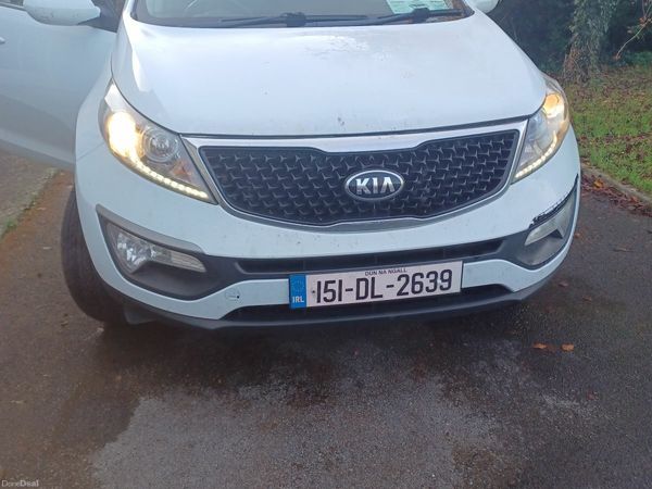 Kia Sportage SUV, Diesel, 2015, White