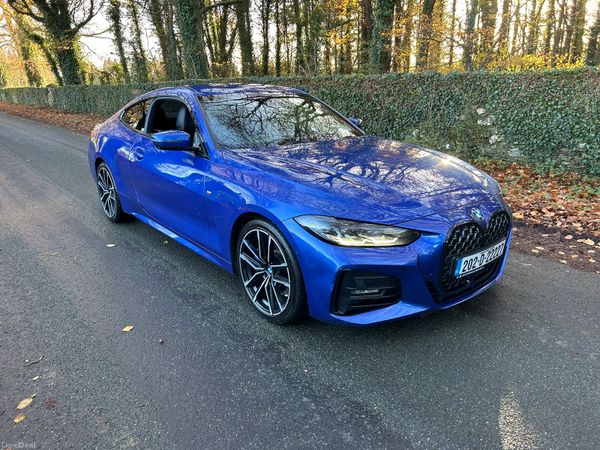 BMW 4-Series Coupe, Petrol, 2020, Blue
