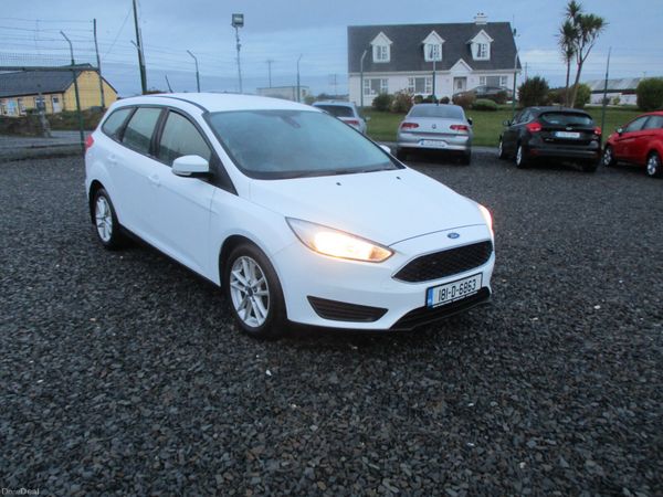 Ford Focus Estate, Diesel, 2018, White