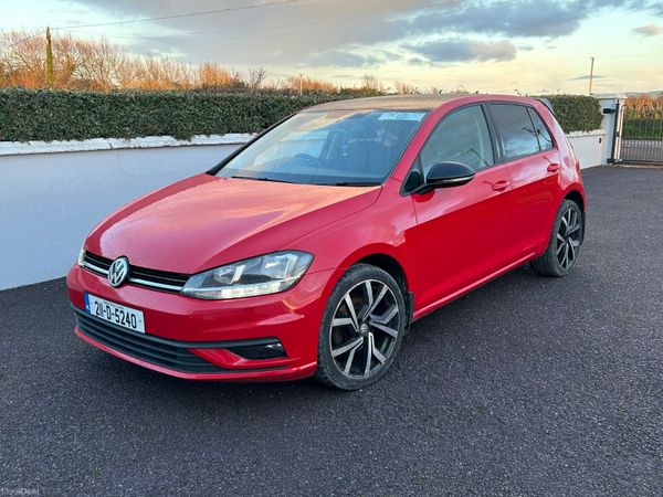 Volkswagen Golf Estate, Diesel, 2021, Red