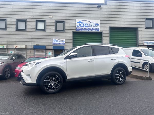 Toyota RAV4 SUV, Petrol Hybrid, 2017, White