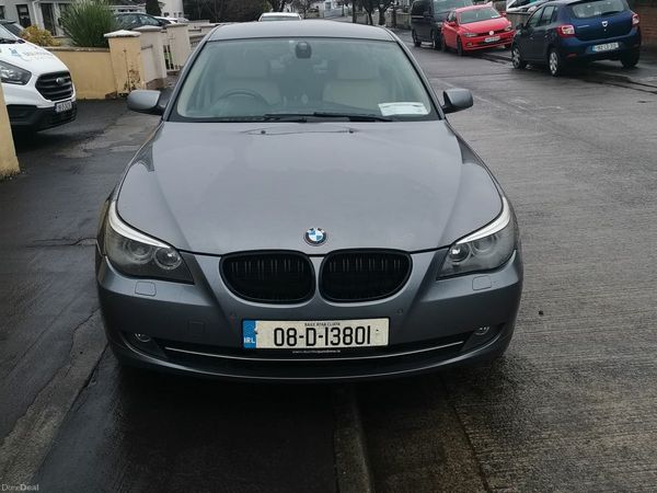 BMW 5-Series Saloon, Diesel, 2008, Grey