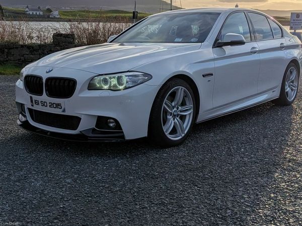 BMW 5-Series Saloon, Diesel, 2016, White