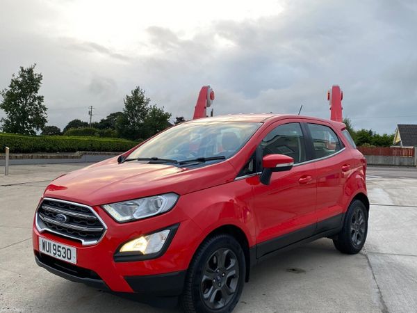 Ford EcoSport SUV, Petrol, 2018, Red