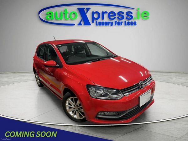 Volkswagen Polo Hatchback, Petrol, 2017, Red