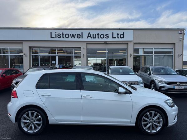 Volkswagen Golf Hatchback, Petrol, 2018, White