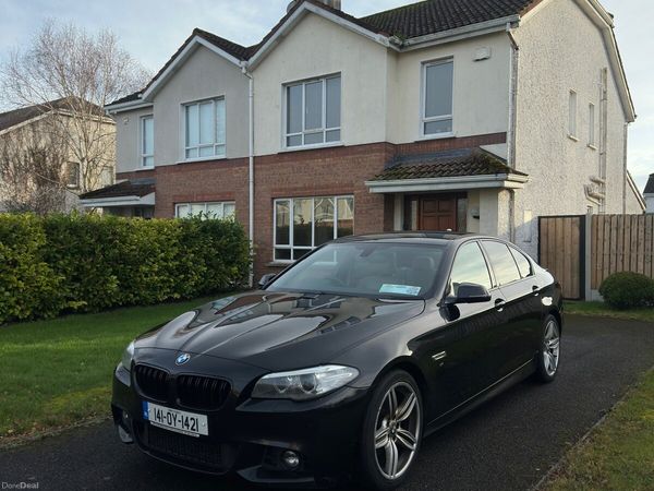 BMW 5-Series Saloon, Diesel, 2014, Black