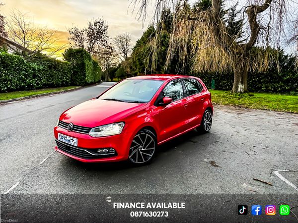 Volkswagen Polo Hatchback, Petrol, 2017, Red