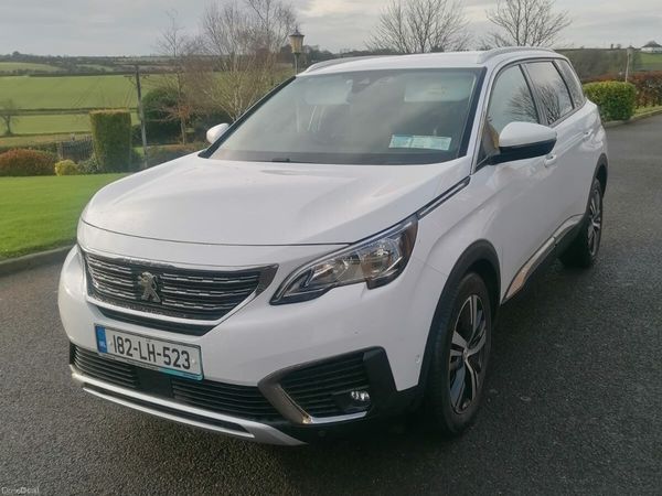 Peugeot 5008 MPV, Diesel, 2018, White