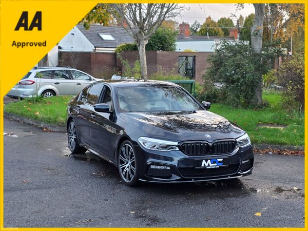 BMW 5-Series Saloon, Diesel, 2017, Black