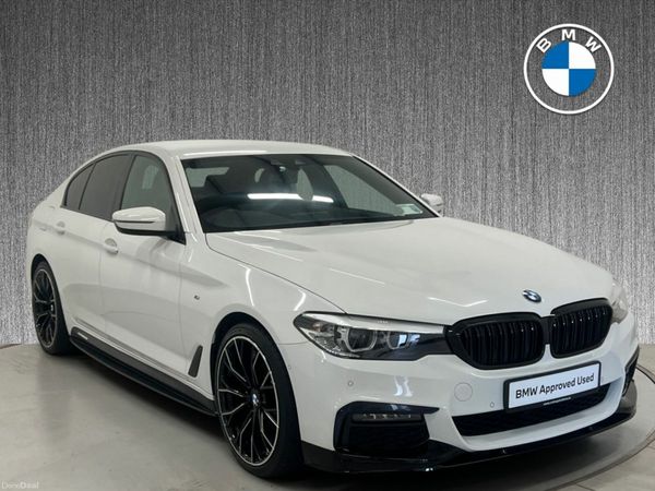 BMW 5-Series Saloon, Diesel, 2020, White