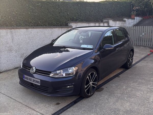 Volkswagen Golf Hatchback, Diesel, 2014, Blue