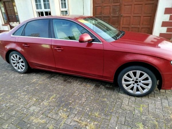 Audi A4 Saloon, Diesel, 2009, Red