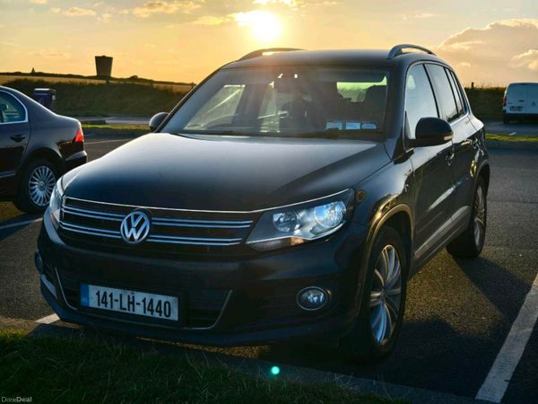 Volkswagen Tiguan SUV, Diesel, 2014, Black