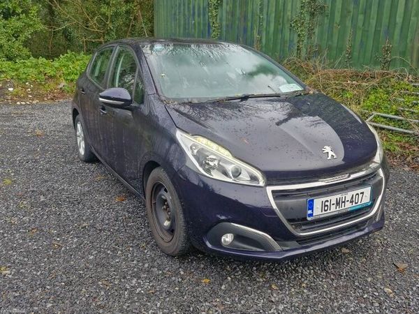 Peugeot 208 Hatchback, Petrol, 2016, Blue