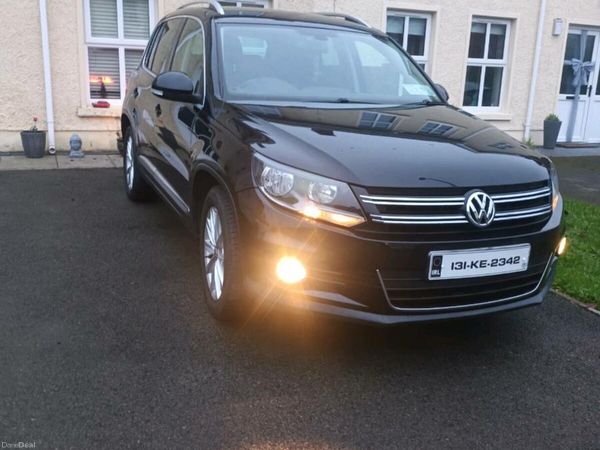 Volkswagen Tiguan SUV, Diesel, 2013, Black