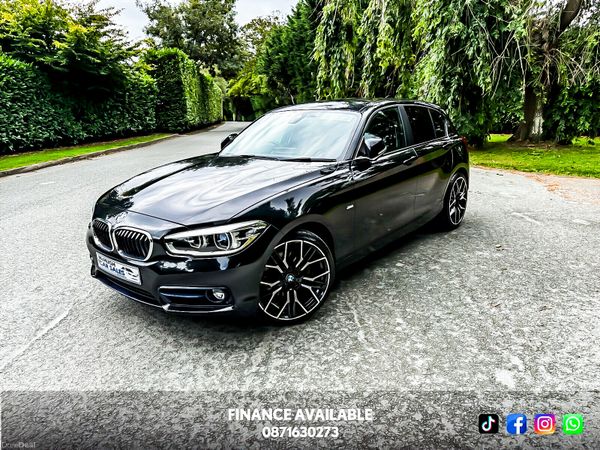 BMW 1-Series Hatchback, Petrol, 2017, Black