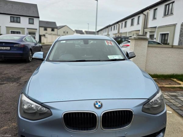 BMW 1-Series Hatchback, Diesel, 2014, Blue