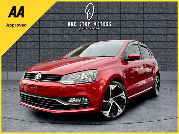 Volkswagen Polo Hatchback, Petrol, 2017, Red