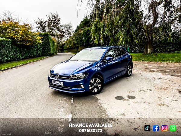 Volkswagen Polo Hatchback, Petrol, 2019, Blue