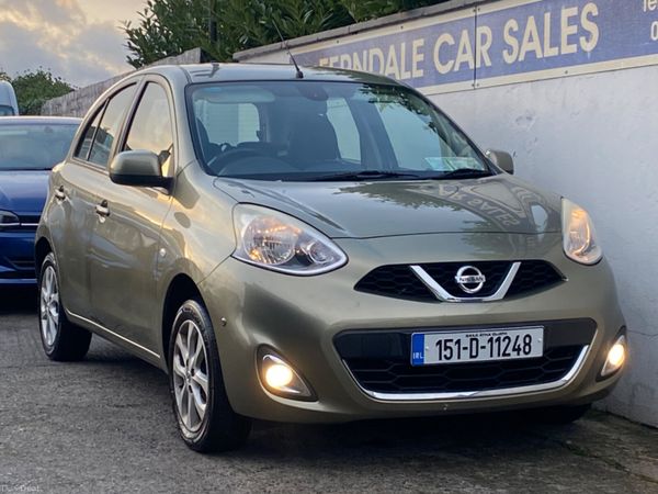 Nissan Micra Hatchback, Petrol, 2015, Green