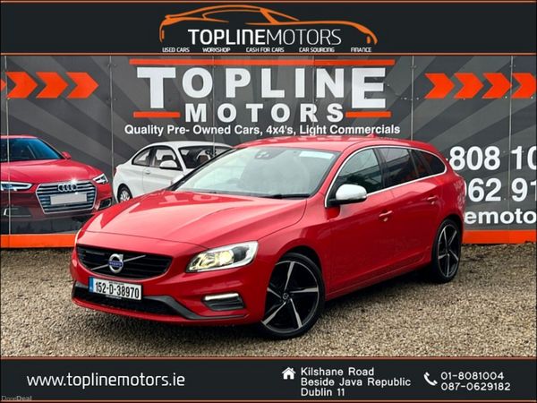Volvo V60 Estate, Diesel, 2015, Red
