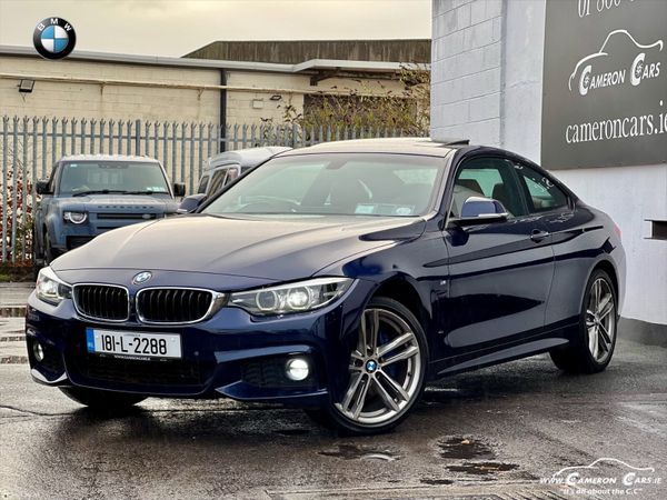 BMW 4-Series Coupe, Petrol, 2018, Blue