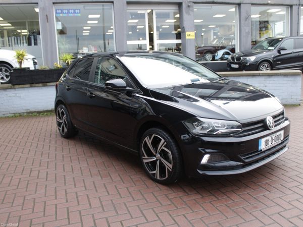 Volkswagen Polo Hatchback, Petrol, 2018, Black