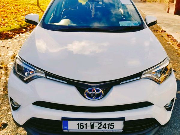 Toyota RAV4 SUV, Petrol Hybrid, 2016, White