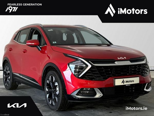 Kia Sportage SUV, Petrol Plug-in Hybrid, 2026, Red