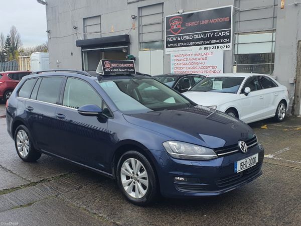 Volkswagen Golf Estate, Petrol, 2015, Blue