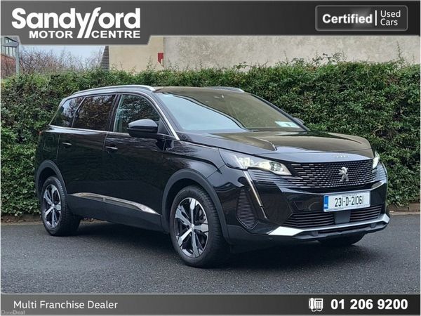 Peugeot 5008 SUV, Diesel, 2023, Black