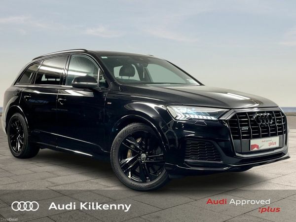 Audi Q7 SUV, Petrol Plug-in Hybrid, 2021, Black