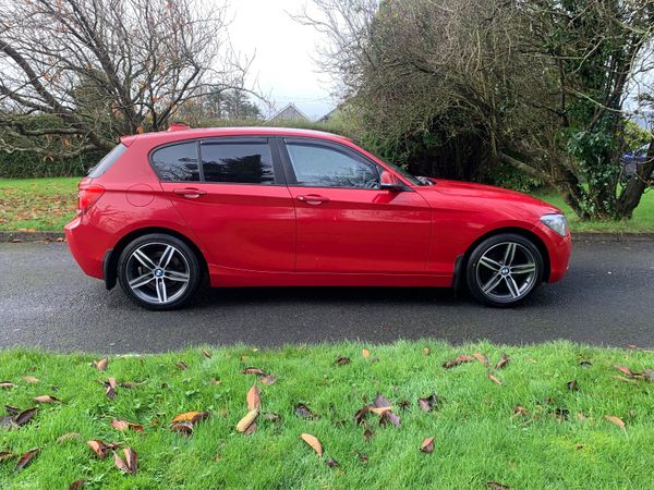 BMW 1-Series Hatchback, Diesel, 2012, Red