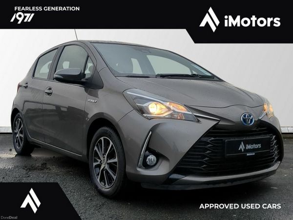 Toyota Yaris Hatchback, Petrol Hybrid, 2020, Grey