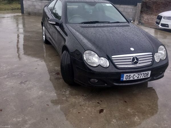 Mercedes-Benz C-Class Coupe, Petrol, 2005, Black