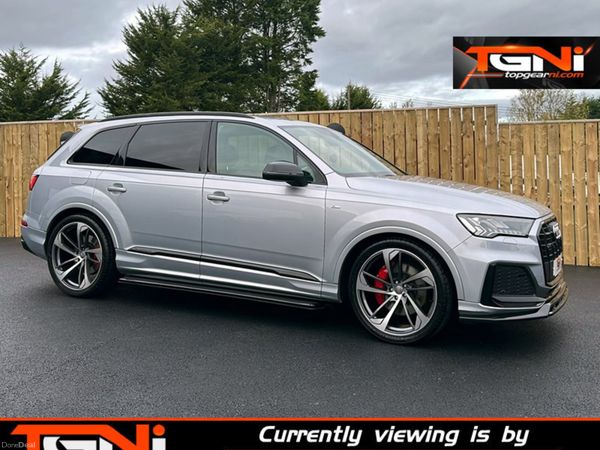 Audi Q7 SUV, Diesel Hybrid, 2020, Silver