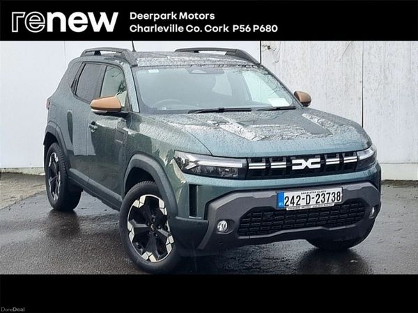 Dacia Duster SUV, Petrol Hybrid, 2024, Green