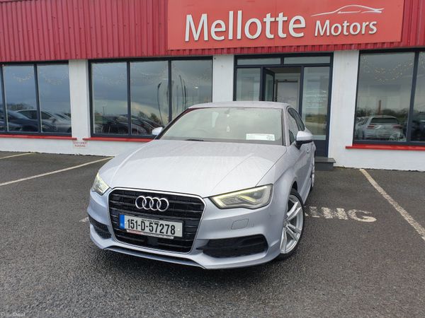 Audi A3 Saloon, Petrol, 2015, Silver