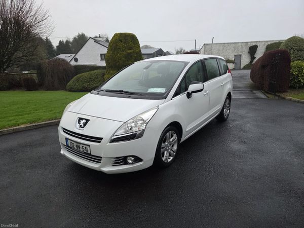 Peugeot 5008 MPV, Diesel, 2013, White