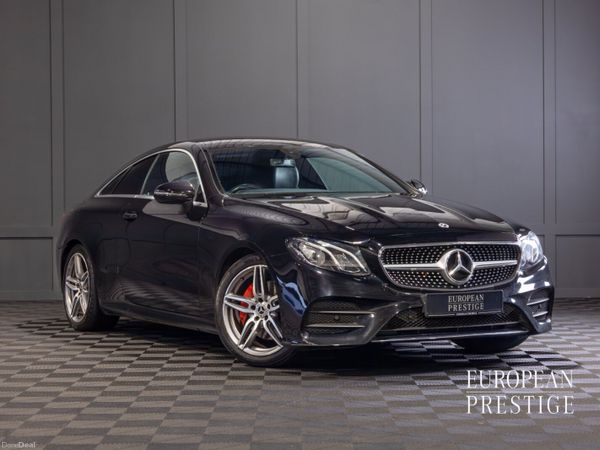 Mercedes-Benz E-Class Coupe, Diesel, 2019, Black