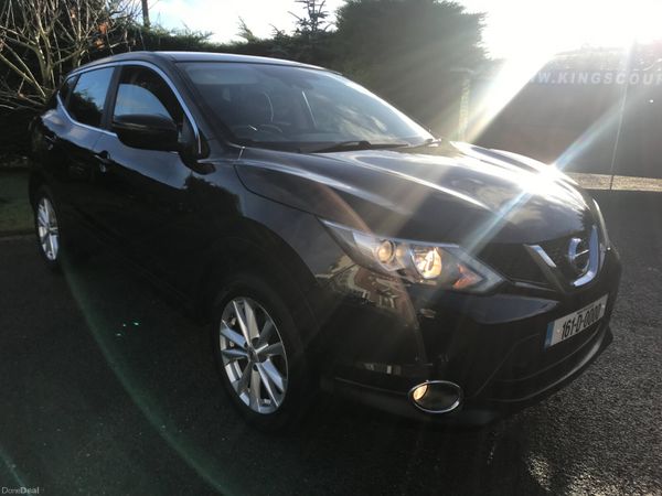 Nissan Qashqai MPV, Petrol, 2016, Black