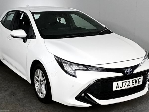 Toyota Corolla Hatchback, Petrol Hybrid, 2023, White