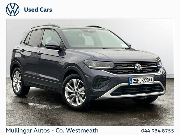 Volkswagen T-Cross SUV, Petrol, 2025, Grey