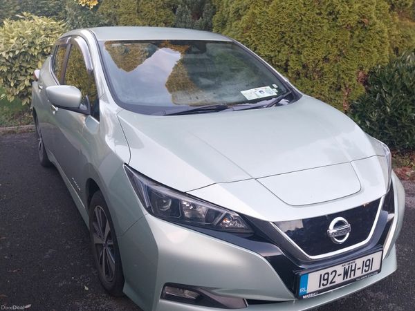 Nissan Leaf Hatchback, Electric, 2019, Grey