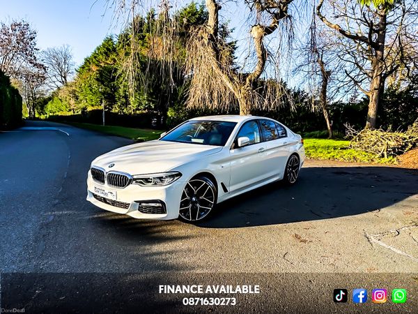 BMW 5-Series Saloon, Diesel, 2018, White