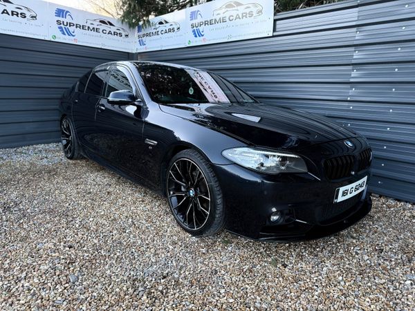 BMW 5-Series Saloon, Diesel, 2016, Black