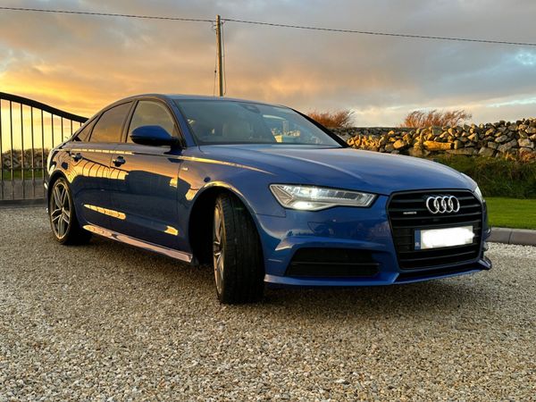 Audi A6 Saloon, Diesel, 2016, Blue