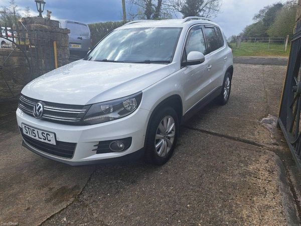 Volkswagen Tiguan SUV, Diesel, 2015, White