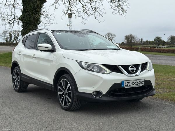 Nissan Qashqai SUV, Diesel, 2017, White
